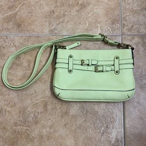 Merona lime green purse